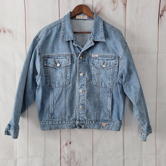 Vintage Guess Jeans 100% Cotton Made in USA Georges Marciano Women’s M Denim - Picture 1 of 6